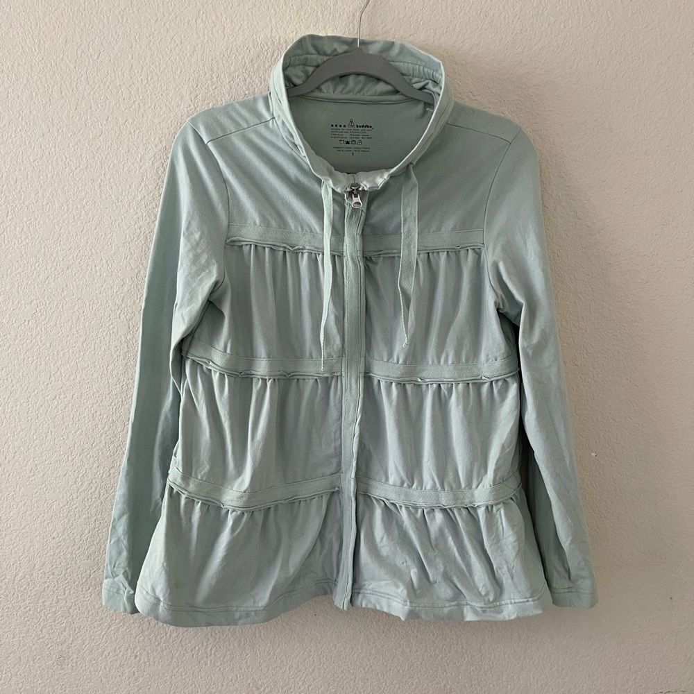 Neon Buddha tiered full zip jacket‎